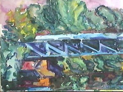 Blaue Brücke 2