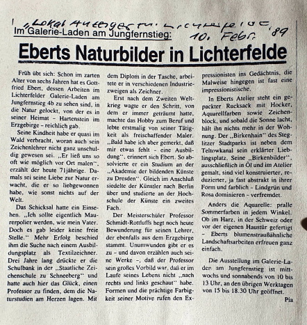 Zeitungsausschnitt